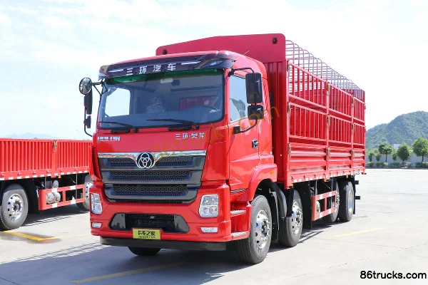 Sanhuan Shitong Haolong Comfort 270hp 8X2(10 wheels) 7.6m Stake Cargo Truck (China VI) (Rear Axle 153) Exterior (3) | 86Trucks
