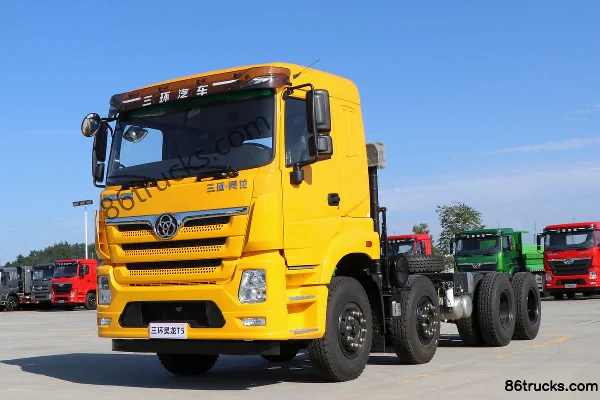 Sanhuan Shitong Haolong 300 hp 8X4(12 wheels) 6.2m Dump Truck Exterior (3) | 86Trucks