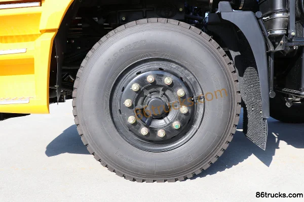 Sanhuan Shitong Haolong 300 hp 8X4(12 wheels) 6.2m Dump Truck Chassis (3) | 86Trucks