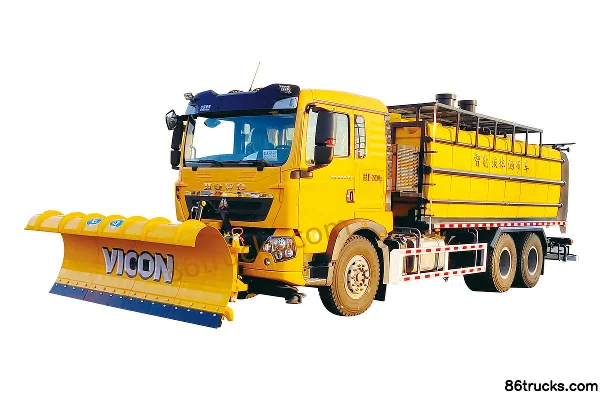 Sinotruk HOWO TX 270hp 6X4(10 wheels) Liquid Snow Removal Truck (China VI)(Huiqiang Heavy Industry) Exterior