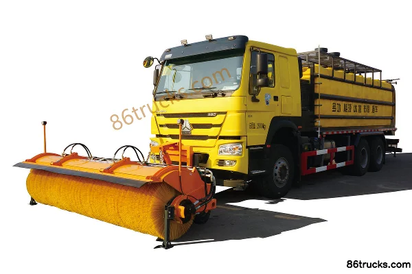 Sinotruk HOWO-7 350 hp 6X4(10 wheels) Liquid Snow Removal Truck (China VI) (Huiqiang Heavy Industry) Exterior