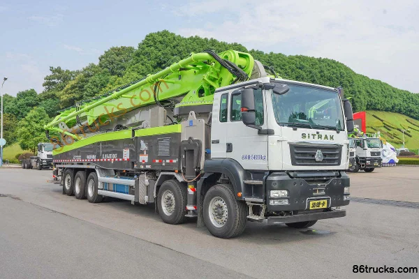 ZOOMLION ZOOMLION Sitrak Chassis concrete pump truck