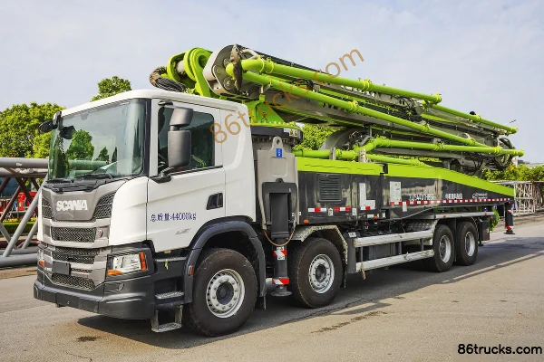 ZOOMLION ZOOMLION Scania chassis pump truck concrete pump truck