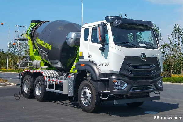ZOOMLION ZOOMLION Sinotruk HOWO chassis concrete mixer truck