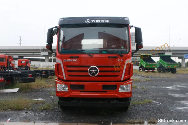 Dayun Fengchi 270hp 8X2(10 wheels) 7.8m flatbed cargo truck (China VI) Exterior (2) | 86Trucks