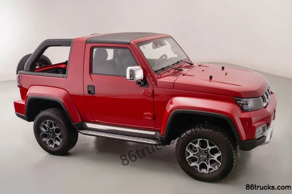 Beijing F40 2021 Automatic Magic Cube Edition 2T Gasoline 224 hp 4WD Double Cab Pickup (China VI) Exterior (2) | 86Trucks