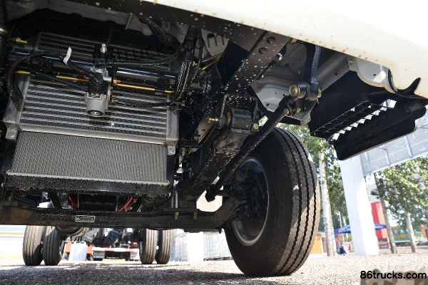 FAW Jiefang Hu VN 115 ch 4X2(6 roues) 4,16 m camion léger fourgon cabine simple (China VI) Châssis (3) | 86Trucks