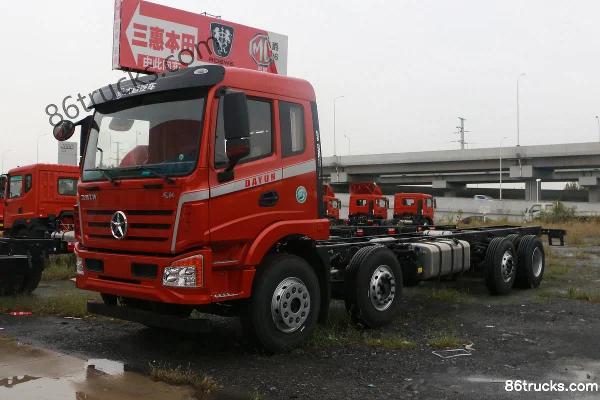 Dayun Fengchi 270hp 8X2(10 wheels) 7.8m flatbed cargo truck (China VI) Exterior (3) | 86Trucks