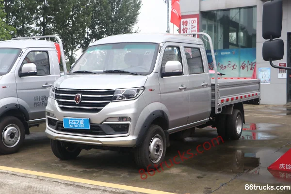 Jinbei T52 2020 Wealth Creation Edition 1.6L 116 hp 4X2(6 wheels) Gasoline 2.605m Double Row Flatbed Mini Truck (China VI) Exterior (3) | 86