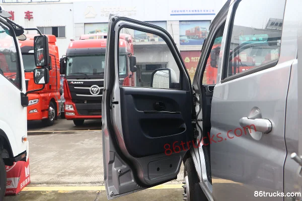 Jinbei T52 2020 Wealth Creation Edition 1.6L 116 hp 4X2(6 wheels) Gasoline 2.605m Double Row Flatbed Mini Truck (China VI) Cab (1) | 86Truck