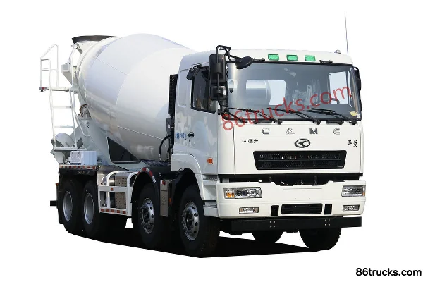 Hualing Heavy Truck 360hp 8X4(12 wheels) 8m³ Concrete Mixer Truck (China VI) Exterior