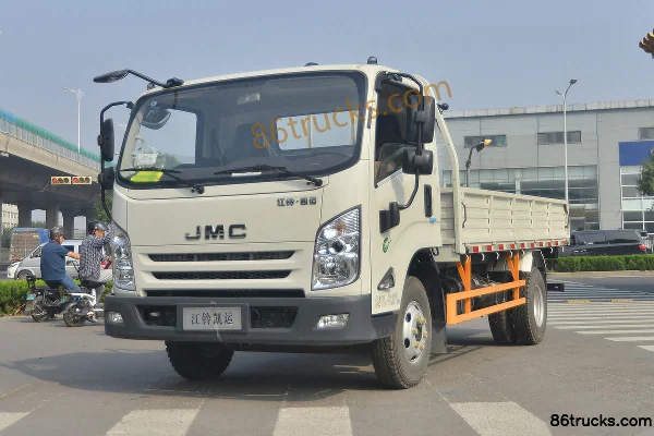 JMC Kaiyun Upgraded Version Medium Body 122 ch 4X2(6 roues) 4.155 m single-row flatbed light truck (hydraulic brake) Extérieur (3) | 86Truck