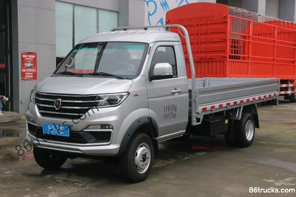 Jinbei T50S Standard 1.6L 116 hp 4X2(6 wheels) Gasoline 3.4m Single-row Flatbed Mini Truck (China VI) Exterior (3) | 86Trucks