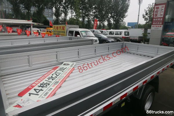 Jinbei T50S Standard 1.6L 116 hp 4X2(6 wheels) Gasoline 3.4m Single-row Flatbed Mini Truck (China VI) Body (1) | 86Trucks