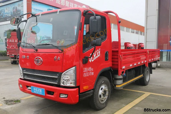 FAW Jiefang Hu VN escaladeur 130 ch 4X2(6 roues) camion léger plateau 4,2 m monoplace Extérieur (3) | 86Trucks