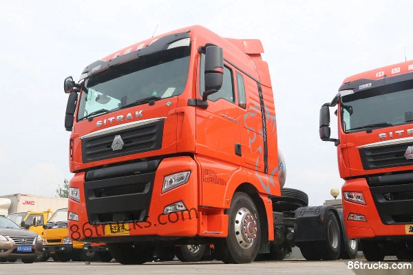 Sinotruk Sitrak G7 Heavy Truck 460hp 6X4(10 wheels) LNG Tractor Truck (China VI)(Sinotruk 12-speed) Exterior (2) | 86Trucks