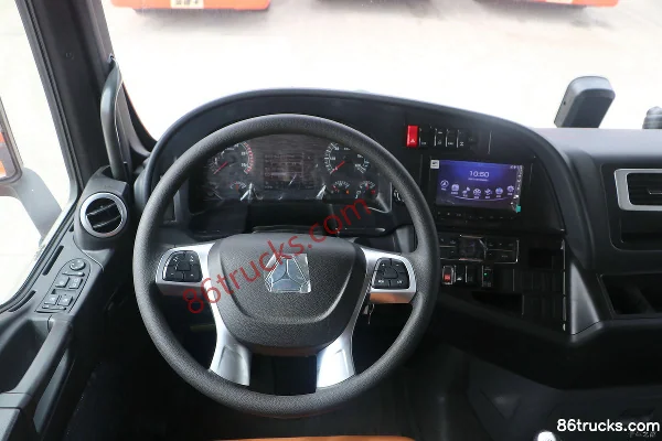 Sinotruk Sitrak G7 Heavy Truck 460hp 6X4(10 wheels) LNG Tractor Truck (China VI)(Sinotruk 12-speed) Cab (2) | 86Trucks