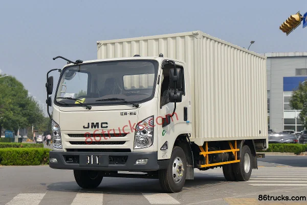 JMC Kaiyun Qiangjin Edition 129hp 4X2(6 wheels) 4.08m Single Row Van Light Truck (China VI) Exterior (3) | 86Trucks