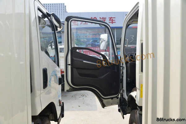 JMC Kaiyun Qiangjin Edition 129hp 4X2(6 wheels) 4.08m Single Row Van Light Truck (China VI) Cab (1) | 86Trucks