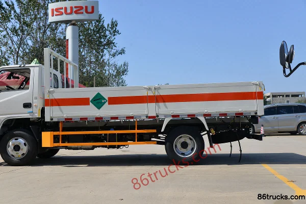 JMC New Shunda Narrow Body 116hp 4X2(6 wheels) 4.1m Gas Cylinder Transport Truck (China VI) (3) | 86Trucks