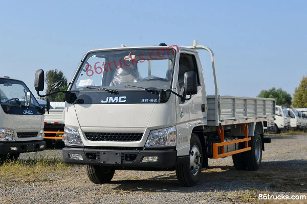 JMC Shunda Narrow Body 122hp 4X2(6 wheels) 4.22m Flatbed Light Truck (China VI) Exterior (3) | 86Trucks