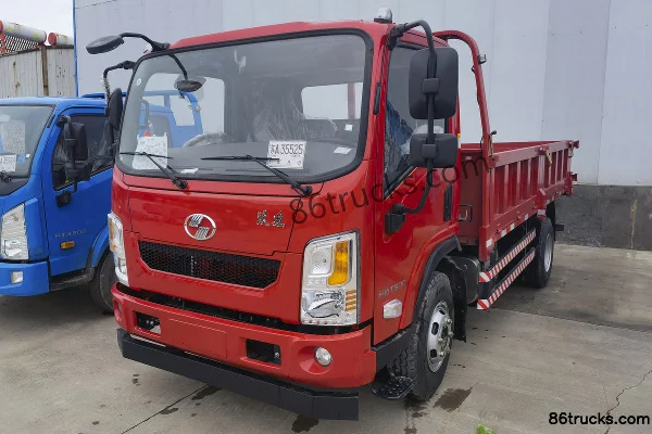 Yuejin Kaituo T500 184 hp 4X2(6 wheels) 4.1m Dump Truck Exterior (2) | 86Trucks