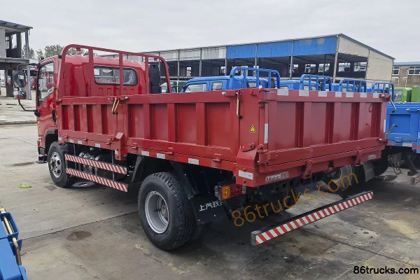 Yuejin Kaituo T500 184 hp 4X2(6 wheels) 4.1m Dump Truck Exterior (3) | 86Trucks