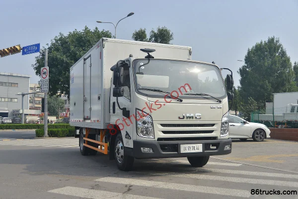 JMC Kaiyun Powerful Edition 129 hp 4X2(6 wheels) 4.06m Refrigerated Truck (Luquan) Exterior