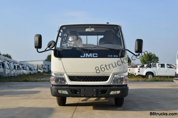JMC Shunda narrow body 122hp 4X2(6 wheels) 2.755m double row flatbed light truck (China VI) Exterior (2) | 86Trucks
