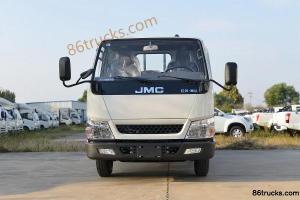 JMC Shunda narrow body 122hp 4X2(6 wheels) 3.3m single row flatbed light truck (China VI) Exterior (2) | 86Trucks