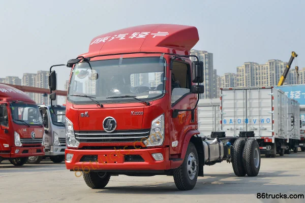 SHACMAN Light Truck Delong K3000 190 hp 4X2(6 wheels) 5.18m single-row stake truck Exterior (3) | 86Trucks