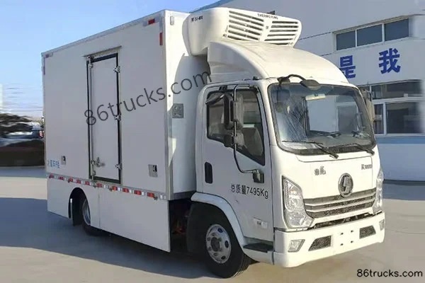 SHACMAN Light Truck SHACMAN Delong K3000 Electric Refrigerated Truck