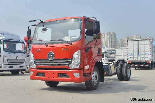 SHACMAN Light Truck Delong K3000 150 ch 4X2(6 roues) 4,18 m camion plateau simple cabine Extérieur (3) | 86Trucks