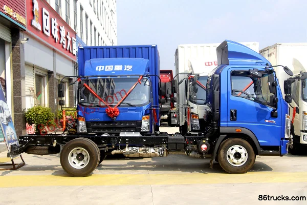 Sinotruk HOWO Hanjiang 150 hp 4X2(6 wheels) 4.15m single-row flatbed light truck Exterior (3) | 86Trucks