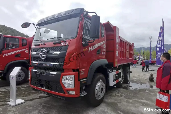 Dongfeng HV3 245hp 6X2(8 wheels) 4.2m dump truck (China VI) Exterior (3) | 86Trucks