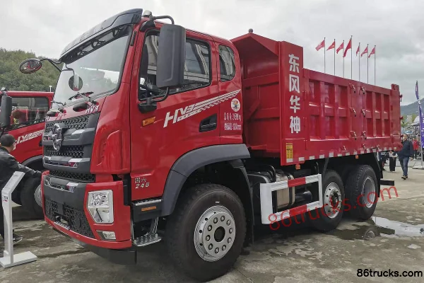 Dongfeng HV3 245hp 6X2(8 wheels) 4.2m dump truck (China VI) Exterior (2) | 86Trucks
