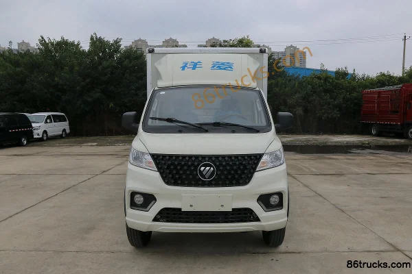 Foton Xiangling V3 Luxury Type 1.6L 122hp 4X2(6 wheels) Gasoline 3.7m Single Row Van Mini Truck Exterior (2) | 86Trucks