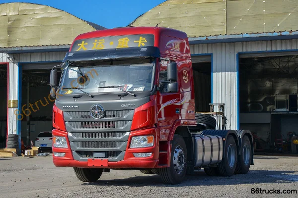 Dayun New N8E Heavy Truck Short-haul Edition 430 hp 6X4(10 wheels) Tractor Truck Exterior (3) | 86Trucks