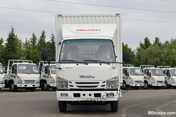Qingling Isuzu 100P 120 hp 4X2(6 wheels) 4.25m single row van light truck (China VI) Exterior (2) | 86Trucks