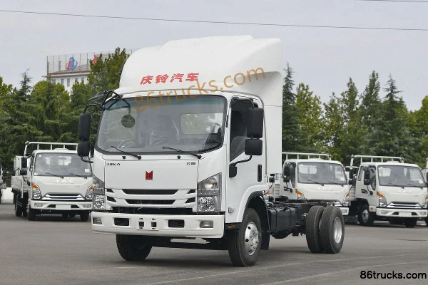 Qingling Lingka Standard Load 160hp 4X2(6 wheels) 4.13m Single-row Cab Van Light Truck (New Interior) Exterior (3) | 86Trucks