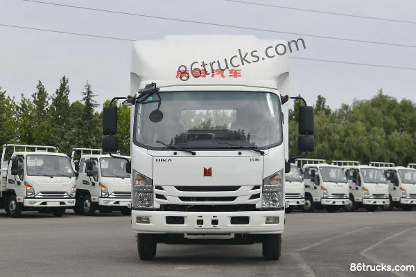 Qingling Lingka Standard Load 160hp 4X2(6 wheels) 4.13m Single-row Cab Van Light Truck (New Interior) Exterior (2) | 86Trucks