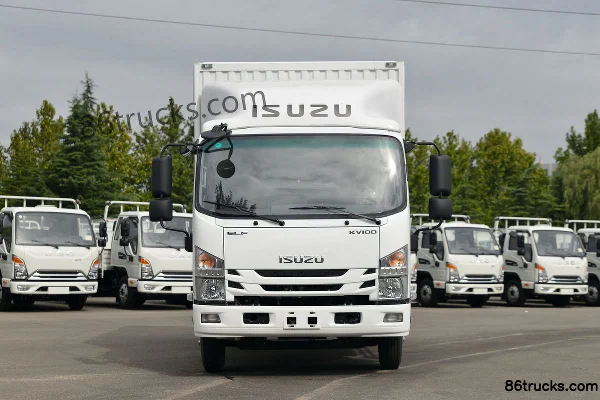 Qingling Isuzu KV100 120 hp 4X2(6 wheels) 4.13m Single Row Van Light Truck (China VI) Exterior (2) | 86Trucks