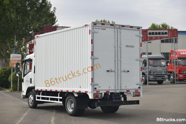 Qingling Isuzu KV100 120 hp 4X2(6 wheels) 4.13m Single Row Van Light Truck (China VI) Body (3) | 86Trucks
