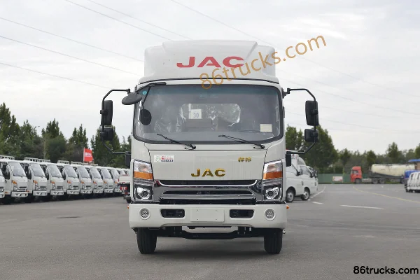JAC Shuailing Q6 160 ch 4X2(6 roues) 4,12 m camion léger fourgon avec cabine simple (China VI) (Fast Gear 8 vitesses) Extérieur (2) | 86Truc