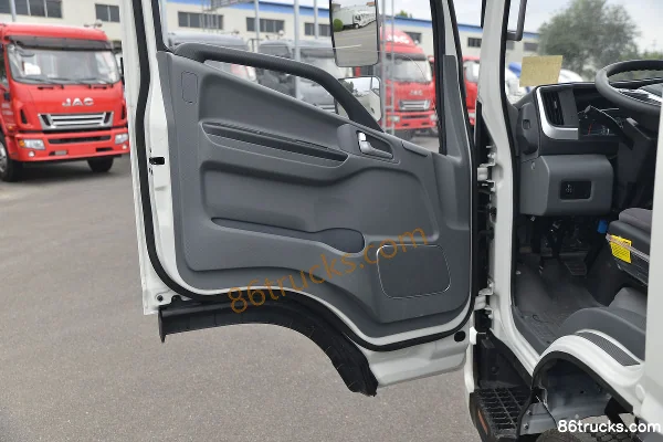 JAC Shuailing Q6 160 ch 4X2(6 roues) 4,12 m camion léger fourgon avec cabine simple (China VI) (Fast Gear 8 vitesses) (2) | 86Trucks