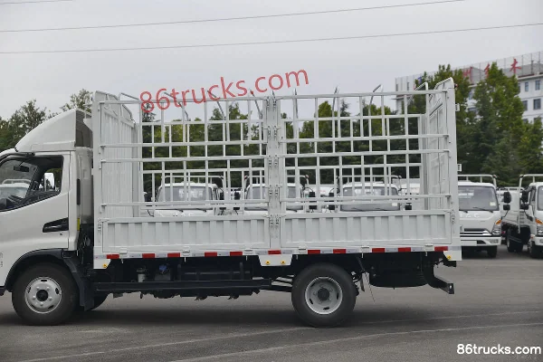 JAC Shuailing E Medium 130 hp 4X2(6 wheels) 4.22m Single-row Cage Light Truck (China VI) Body (3) | 86Trucks