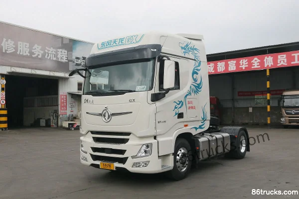 Dongfeng Commercial Vehicle Tianlong Flagship GX 520hp 4X2(6 wheels) AMT Automatic Tractor Truck (China VI) Exterior (3) | 86Trucks