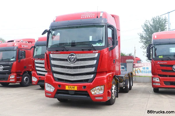 Foton Auman EST 6 Series Heavy Truck Cross-country Edition 530hp 6X4(10 wheels) LNG Tractor Truck (16-speed) Exterior (3) | 86Trucks