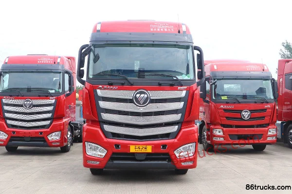 Foton Auman EST 6 Series Heavy Truck Cross-country Edition 530hp 6X4(10 wheels) LNG Tractor Truck (16-speed) Exterior (2) | 86Trucks