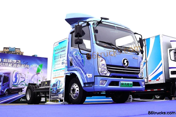 SHACMAN Light Truck Delong K3000 4.18m Pure Electric Van Light Truck (Hydraulic Brake) 81.14kWh 4X2(6 wheels) Exterior